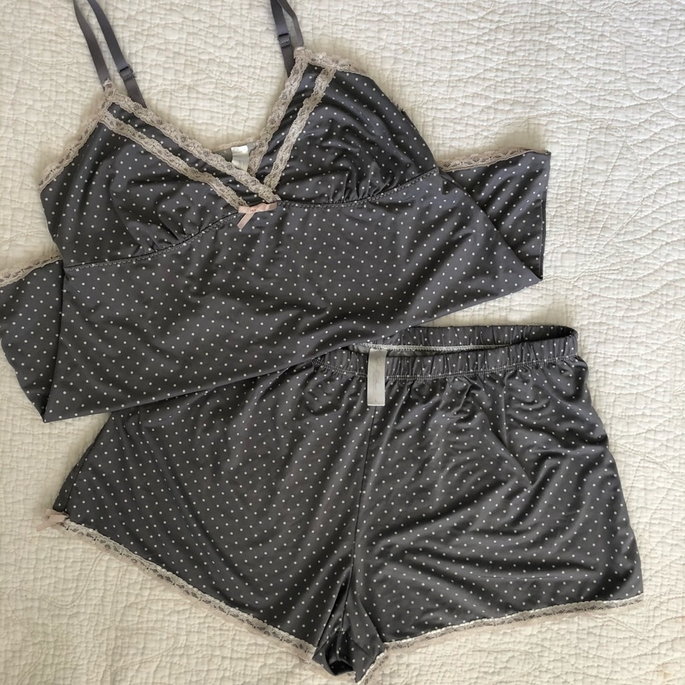 Cami and short pajama set